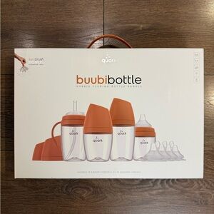 Buubi Bottle Hybrid Feeding Bundle in Terracotta (missing one bottle)